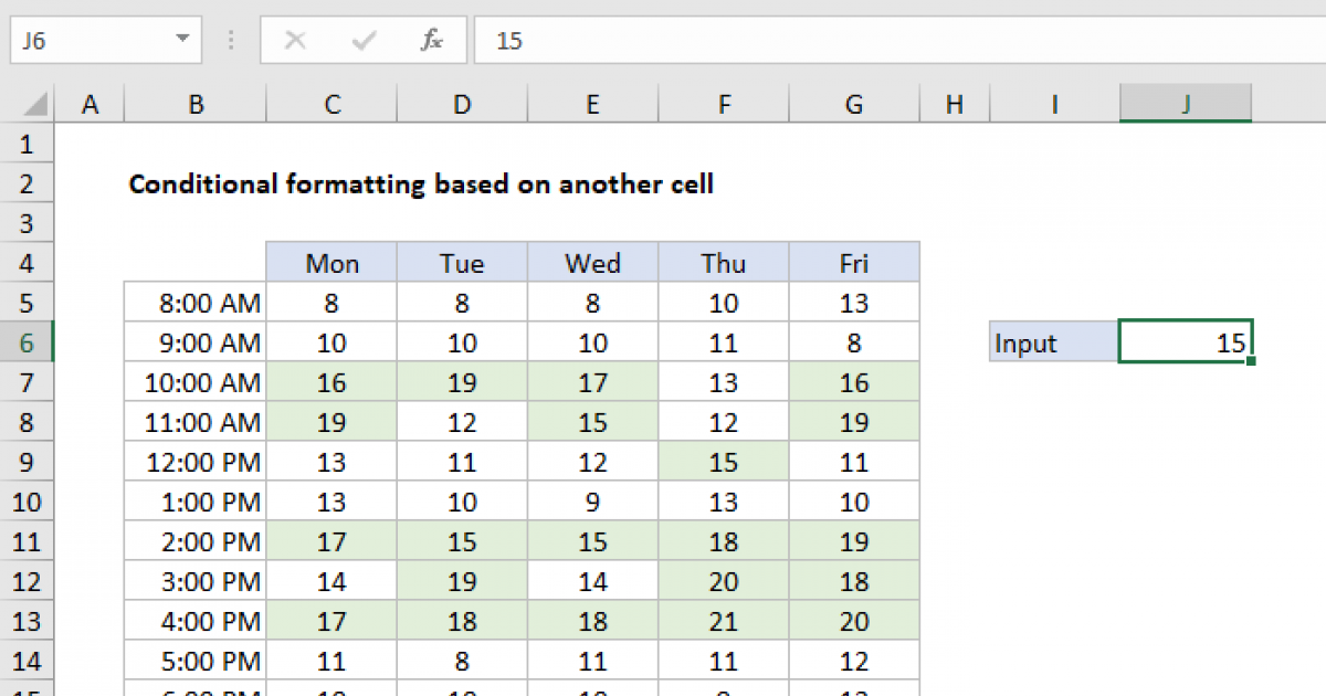 How Do You Conditional Format Multiple Cells Based On Multiple Cells